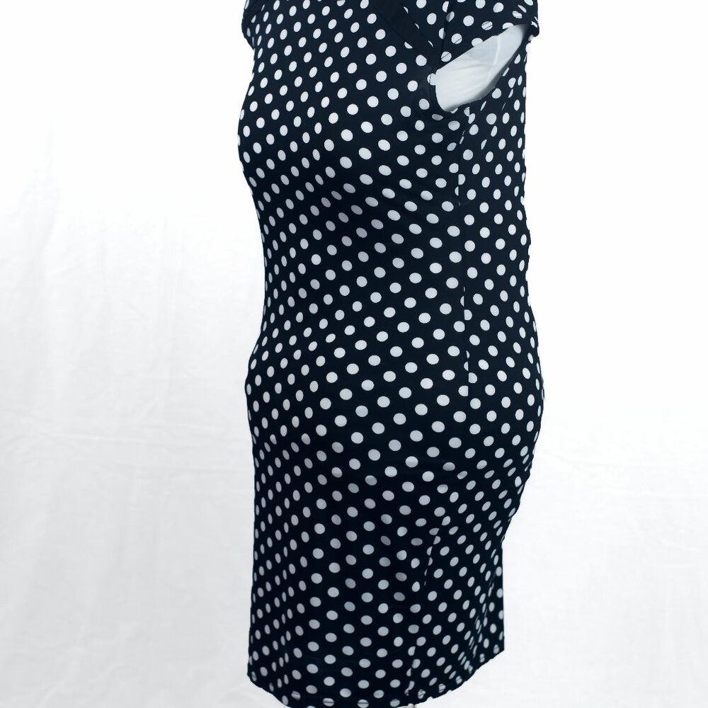 Polka Dot Bodycon Dress